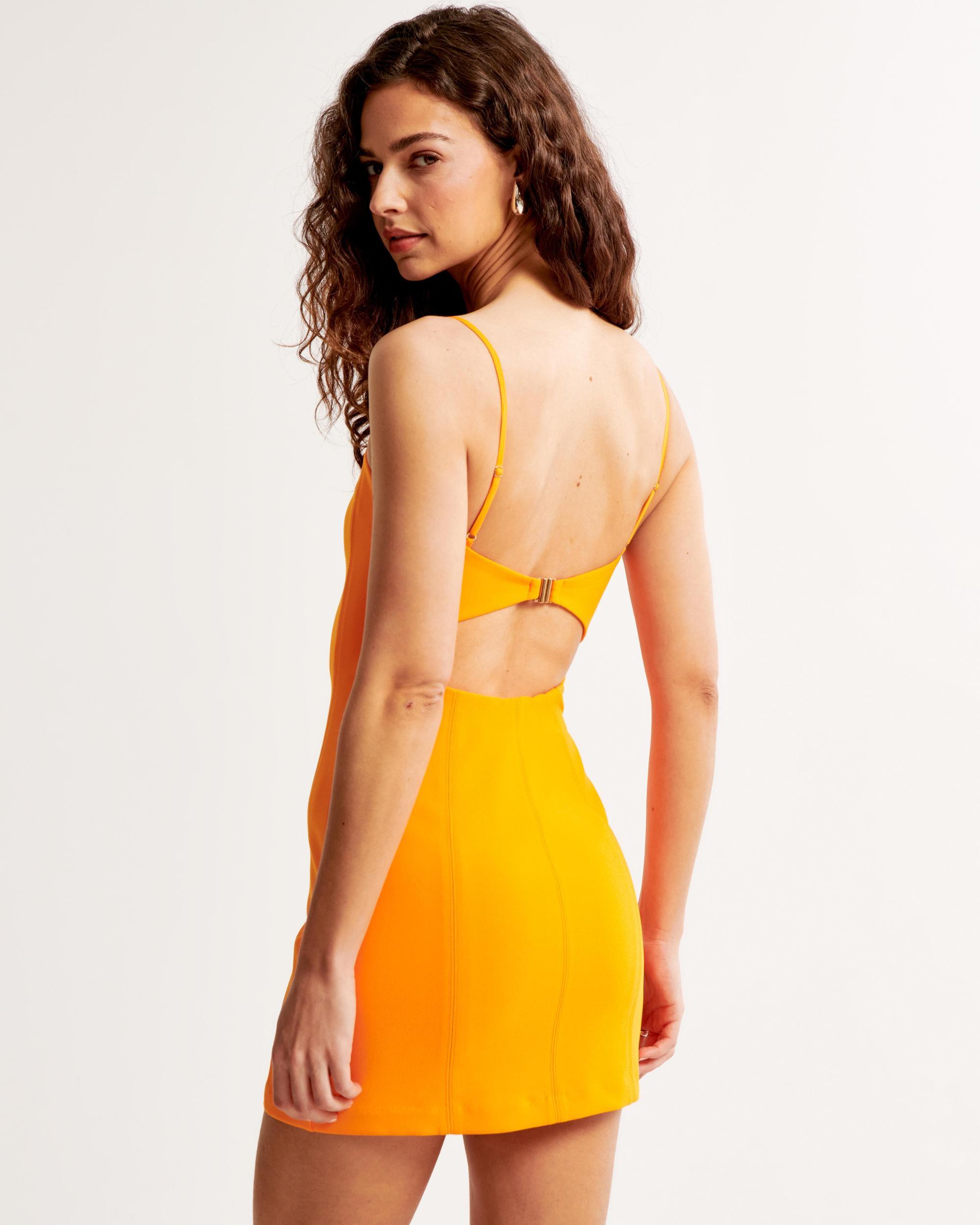 Corset Clasp-Back Mini Dress Product Image