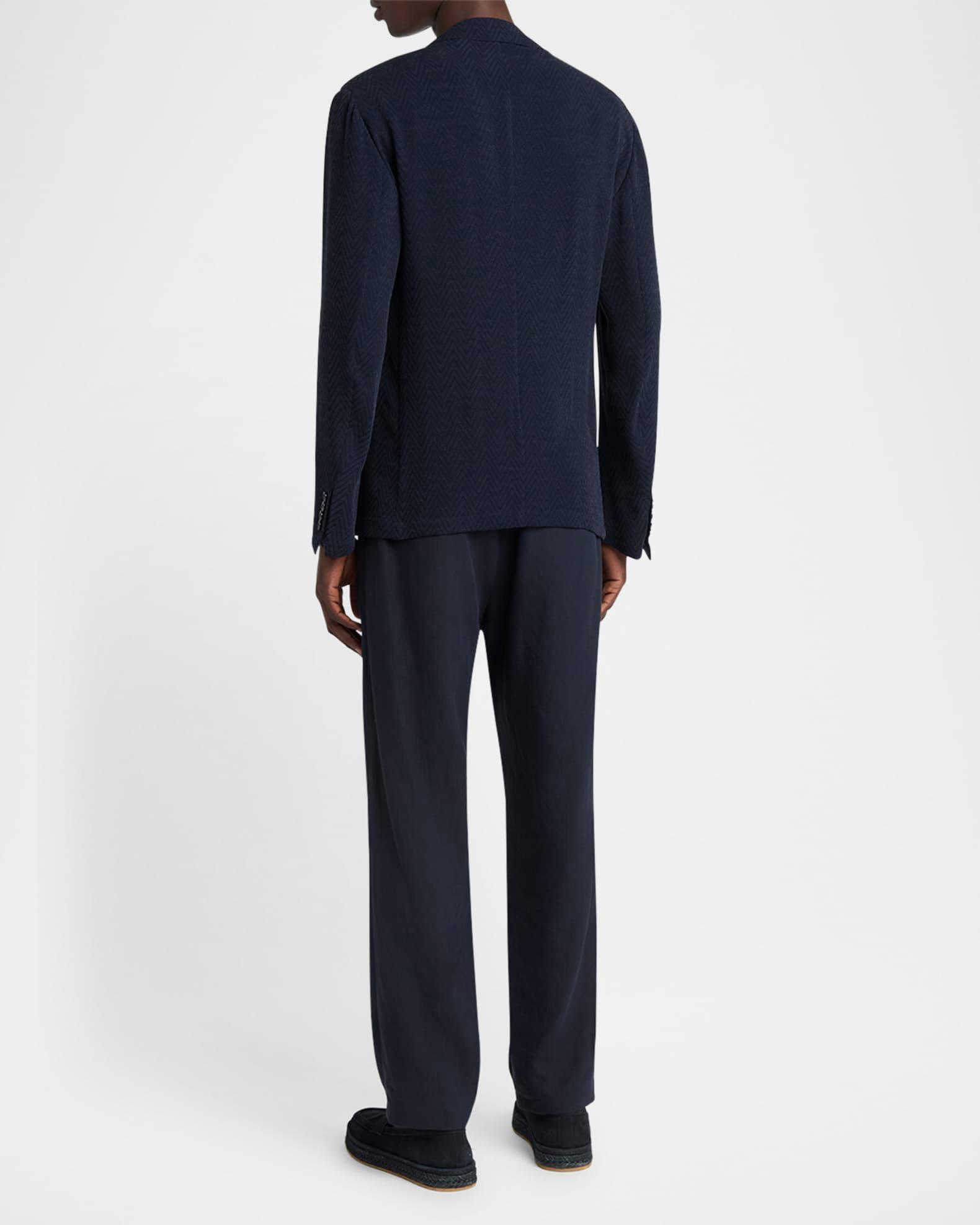 Men's One Shot Macro-Chevron Sport Coat Product Image