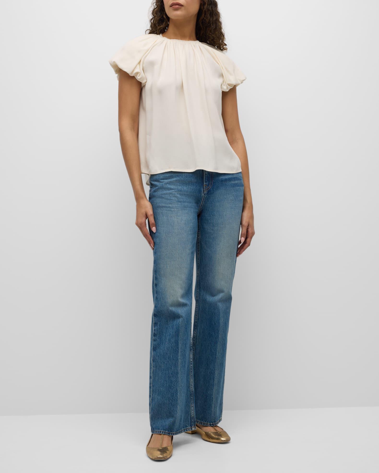 Astra Short Puff-Sleeve Top Product Image