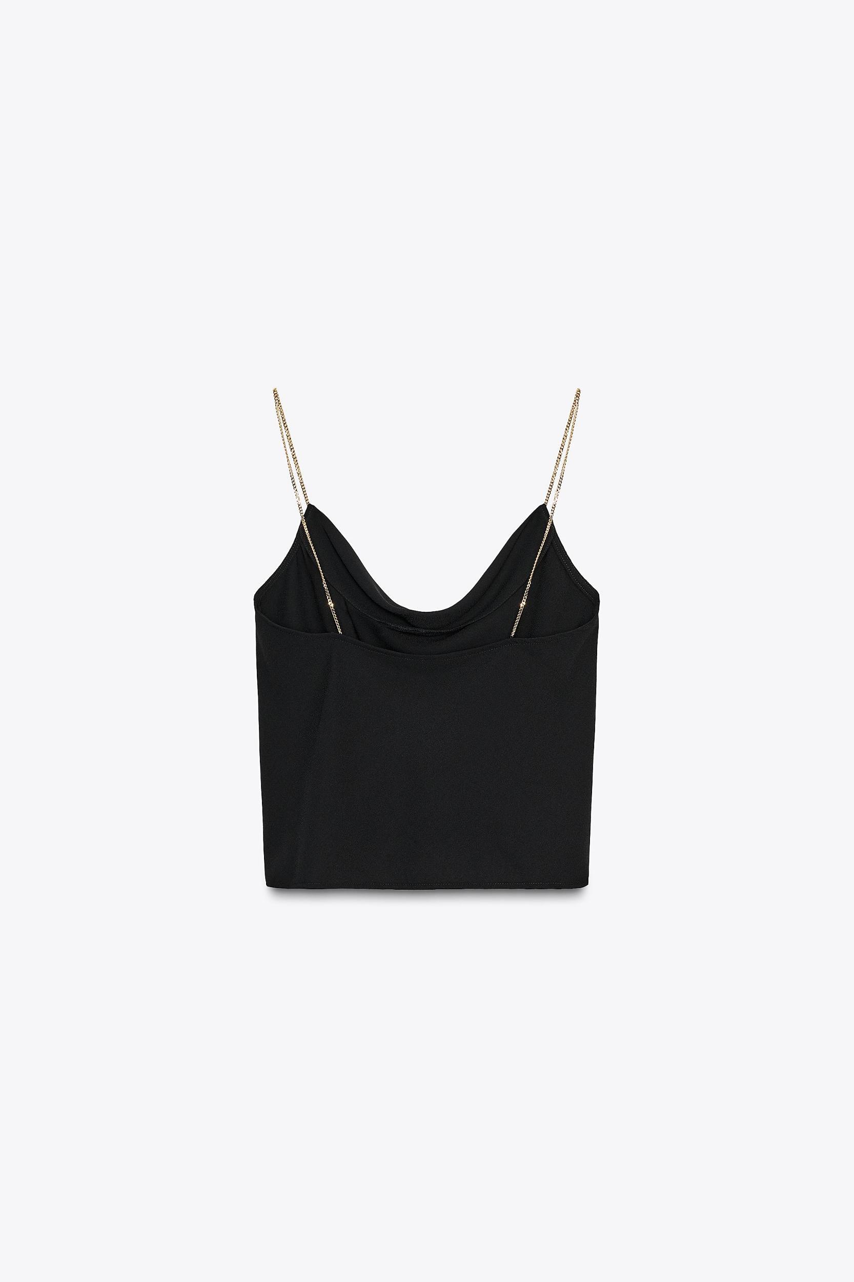CHAIN STRAP LINGERIE TOP Product Image