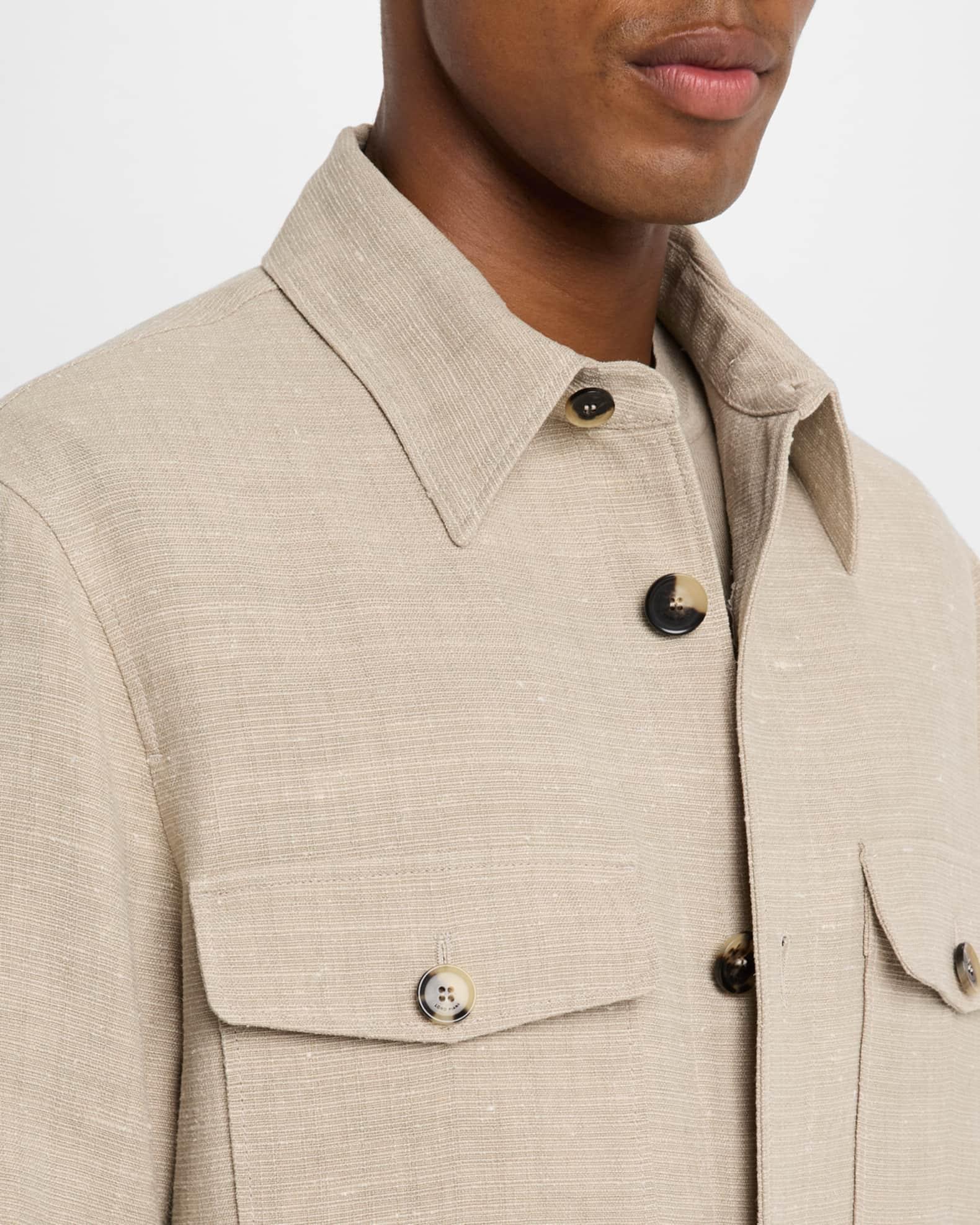 Men's Clem Summer Linen and Silk Blouson Product Image