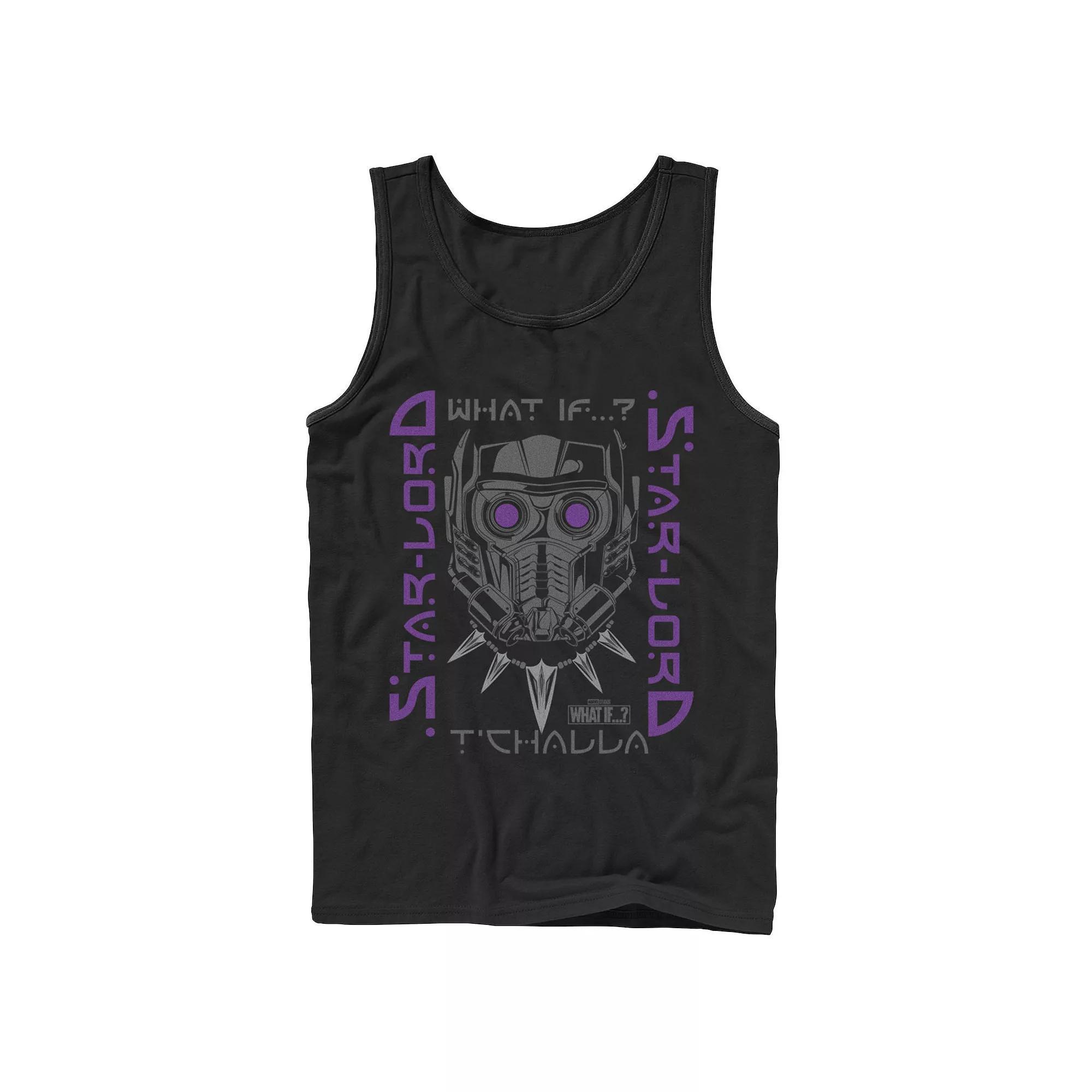 Men's Jurassic Park T Rex Sunset Portrait Tank Top, Size: XL, Black Product Image