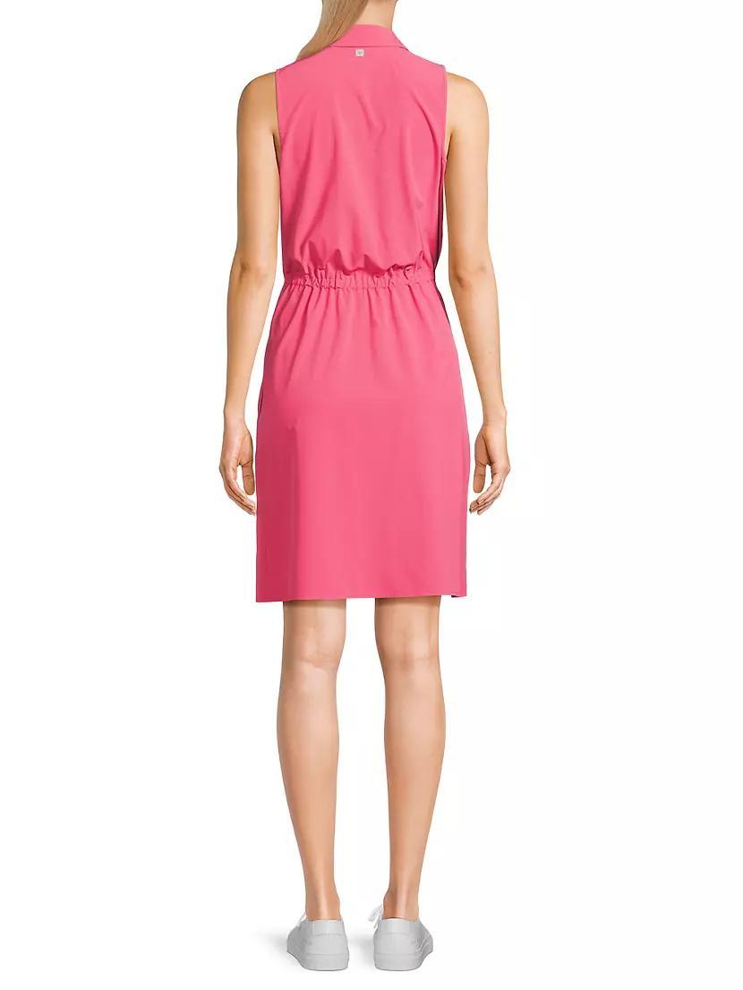Tech Stretch Mini Shirtdress Product Image