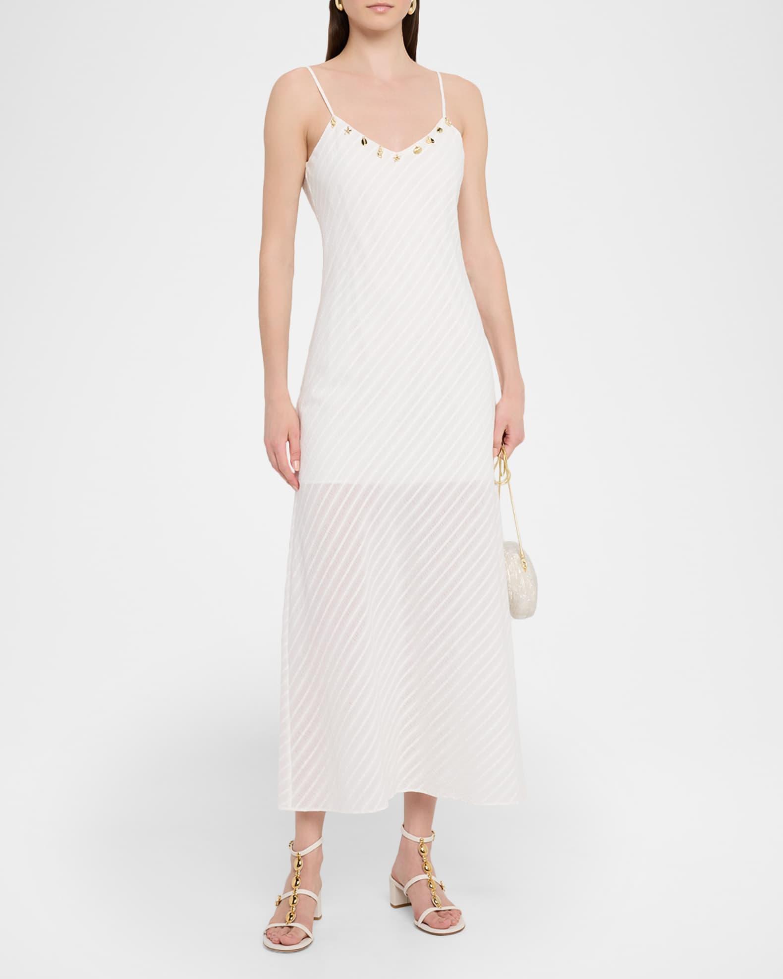 Marcella Stripe Charm Maxi Dress Product Image