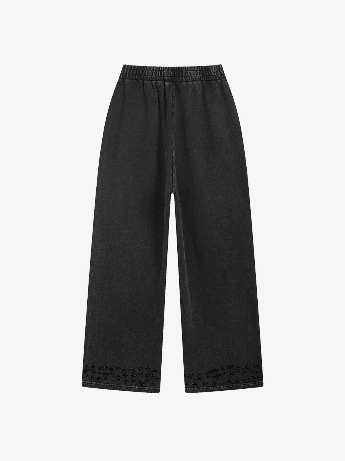 Aelfric Eden Washed Distressed Baggy Sweatpants Male Product Image