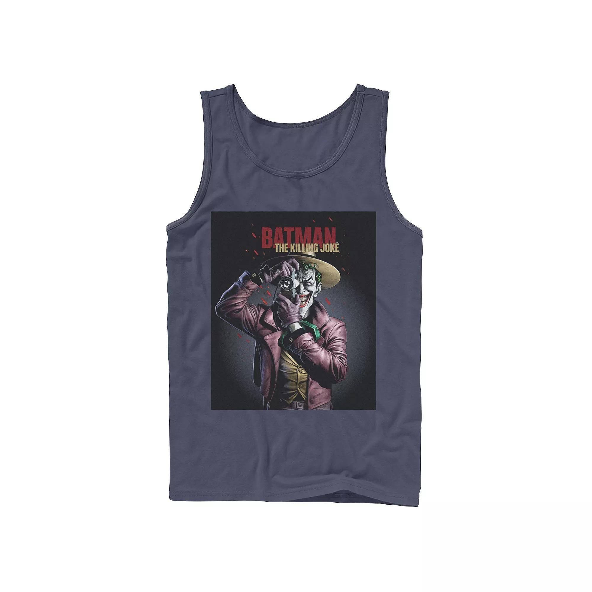 Mens DC Comics Batman The Killing Joke Joker Poster Tank Top Product Image