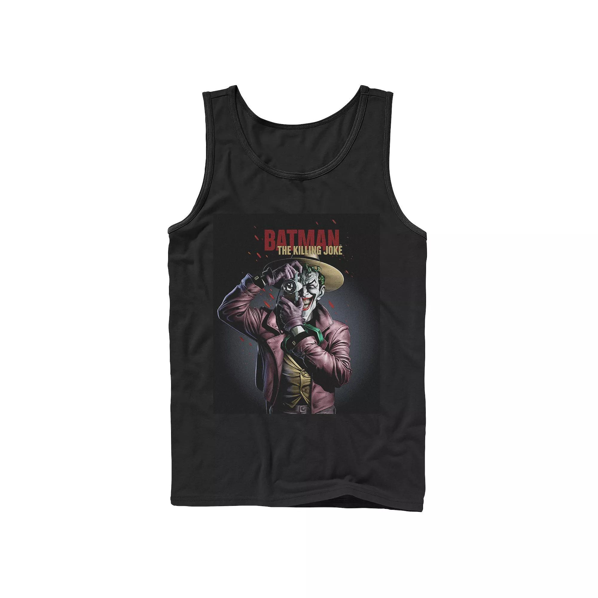 Mens DC Comics Batman The Killing Joke Joker Poster Tank Top Product Image