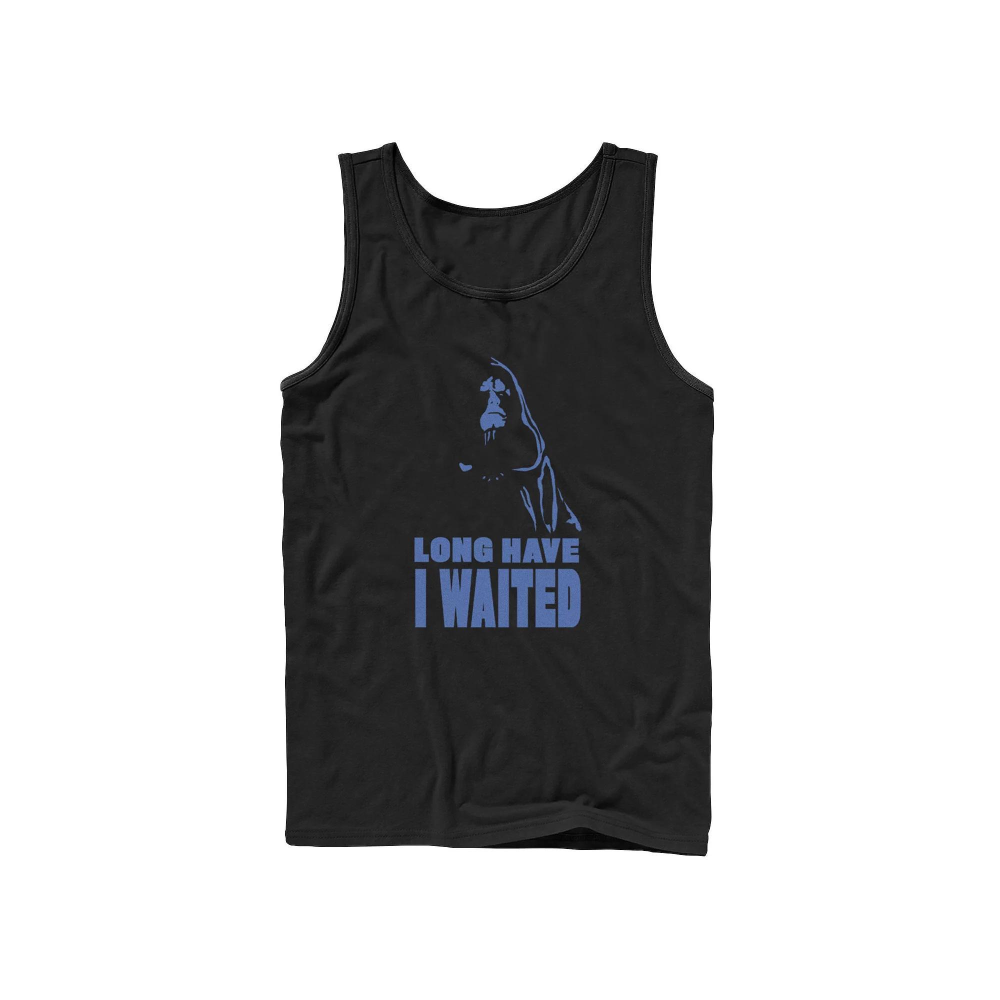 Men's Jurassic Park Velociraptor Real Clever Tank Top, Size: Small, Blue Product Image
