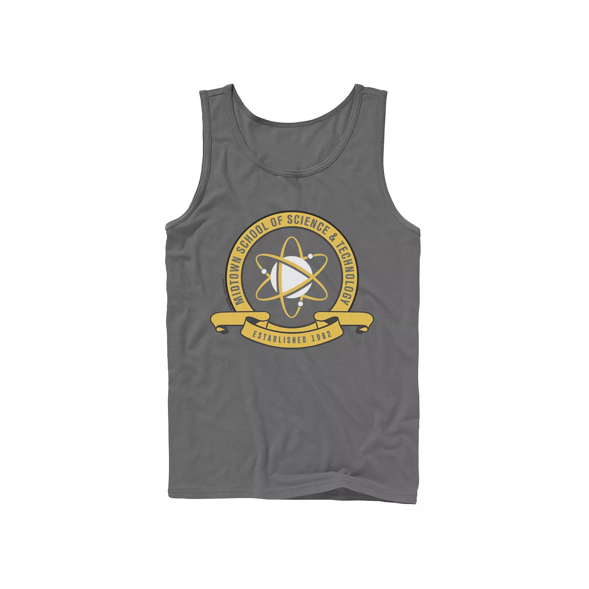 Men's DC Comics Wonder Woman Classic Yellow Red Symbol Graphic Tank Top, Size: Small, Blue Product Image
