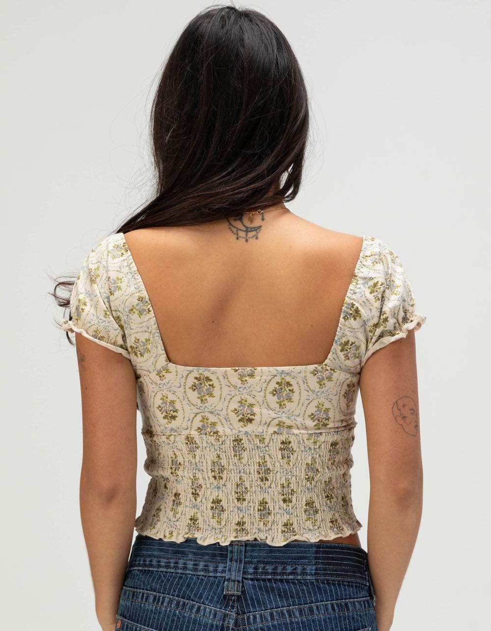 BDG Urban Outfitters Sydney Womens Cap Sleeve Top Product Image