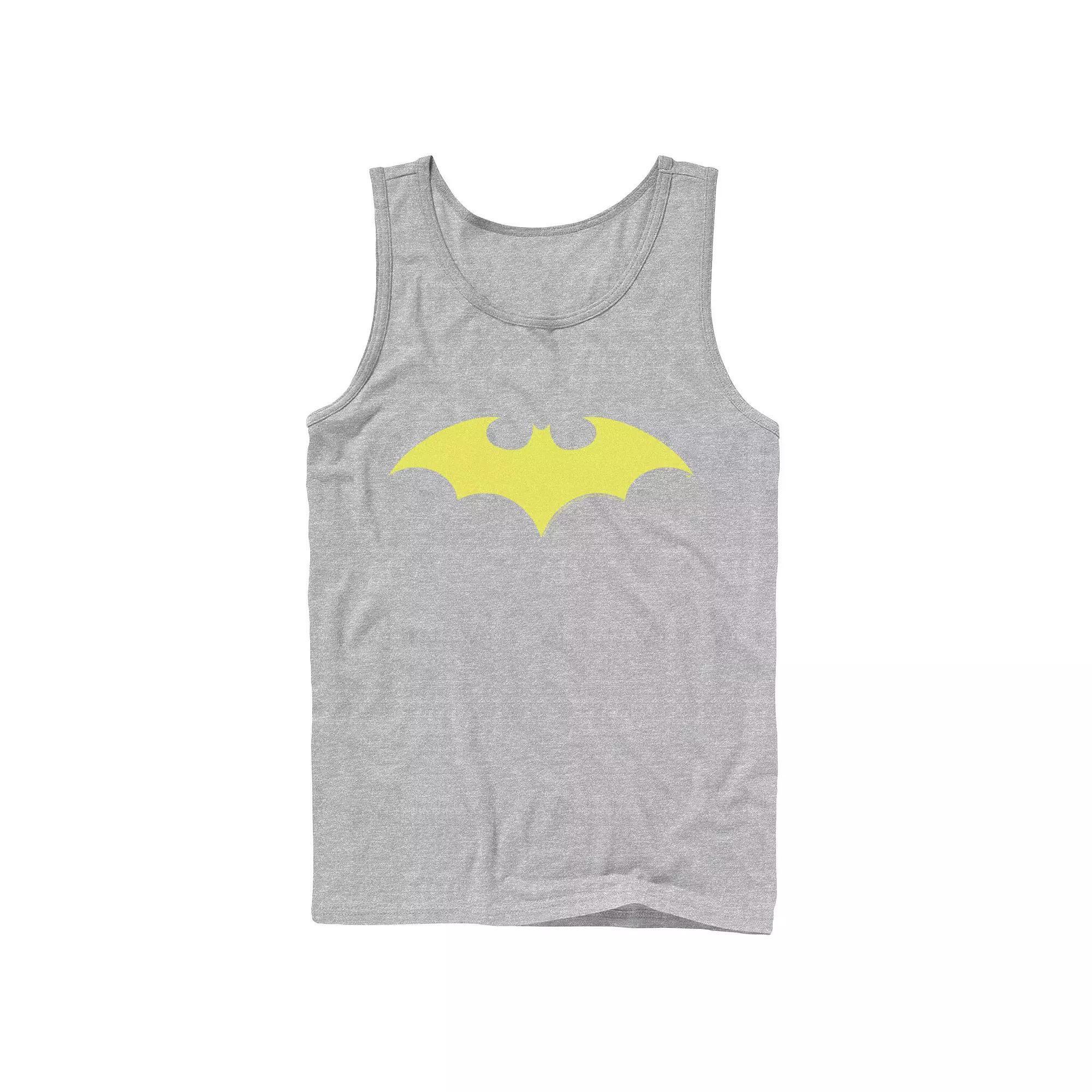 Men's DC Comics Batman Modern Chest Logo Tank Top, Size: Small, Blue Product Image