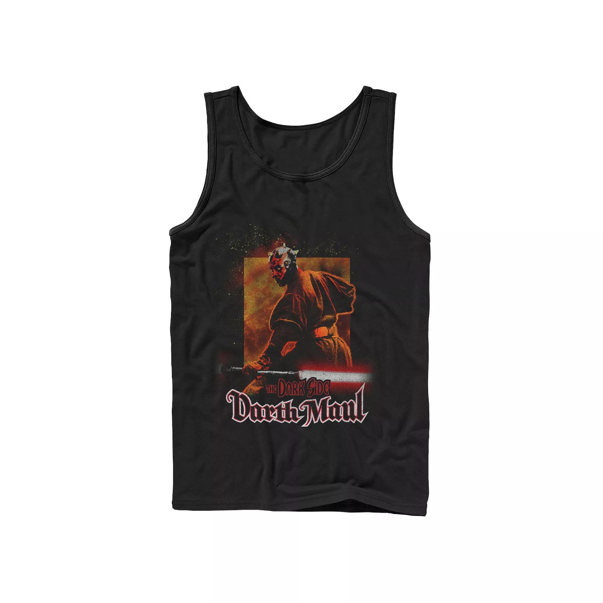 Men's Rocket Power Retro Triangle Logo Graphic Tank Top, Size: XL, Black Product Image