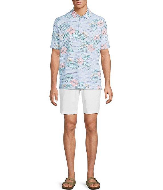 Tommy Bahama IslandZone Costa Wave Isle Camo Short-Sleeve Polo Shirt Product Image