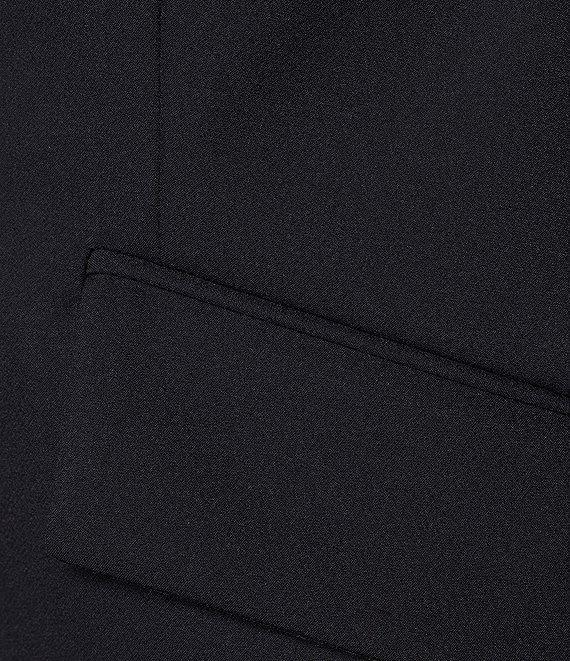 BOSS by Hugo Boss Jabinalah Stretch Woven Notch Lapel Collar Long Sleeve One-Button Front Jacket Product Image