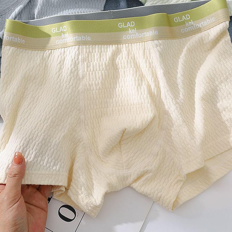 Contrast Trim Boxer Briefs / Set Product Image