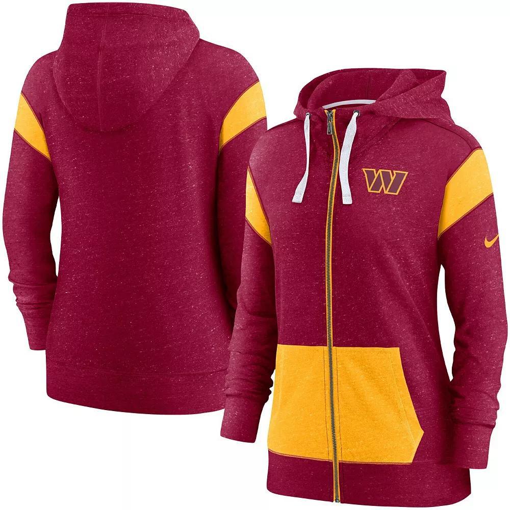 Women's Nike Burgundy/Gold Washington Commanders Monaco Full-Zip Hoodie, Size: Medium, Wft Med Re Product Image