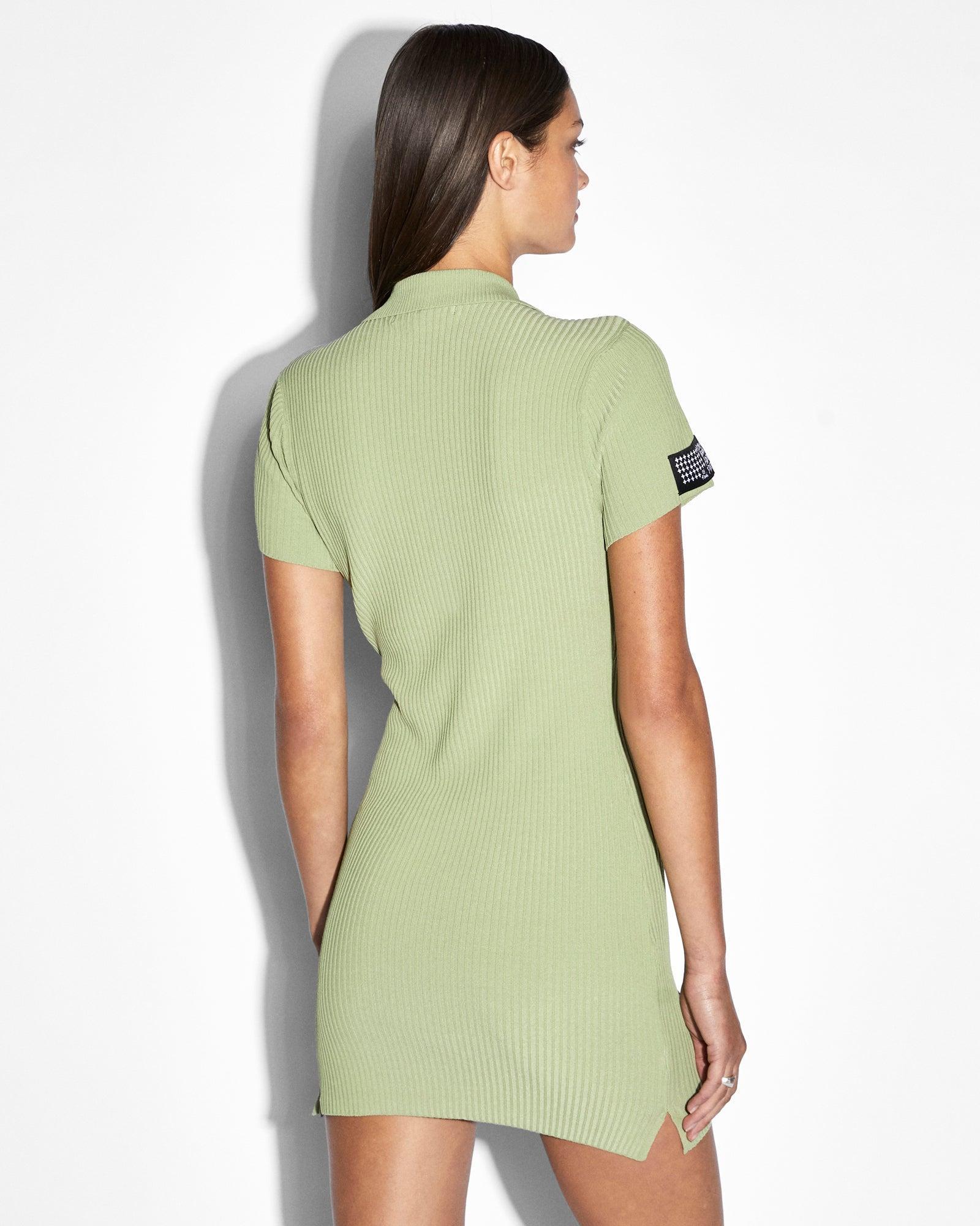 LEAGUE POLO DRESS SAGE Female Product Image