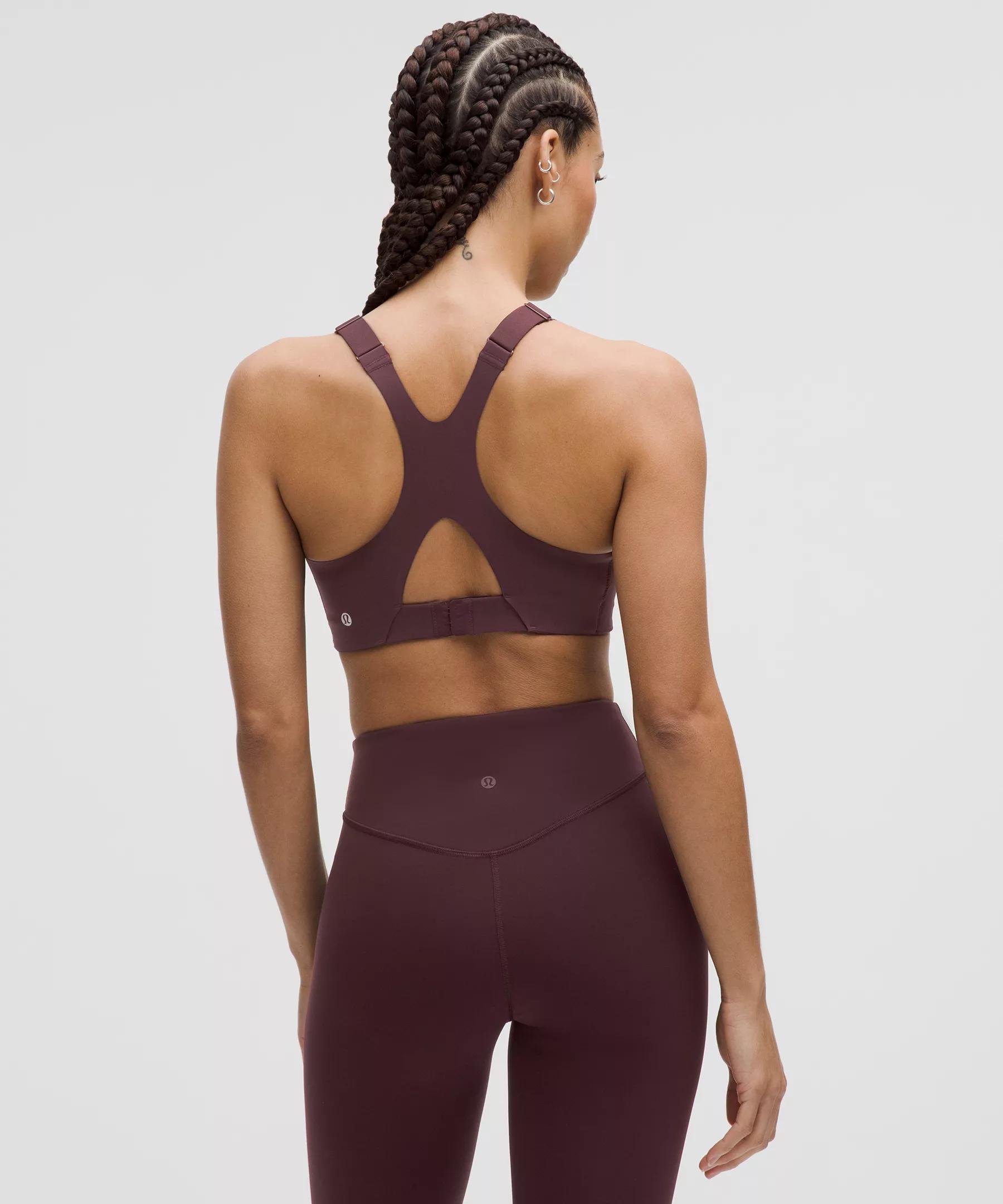 Ultralu Square-Neck Workout Bra *Medium Support, D/DD Cup Product Image