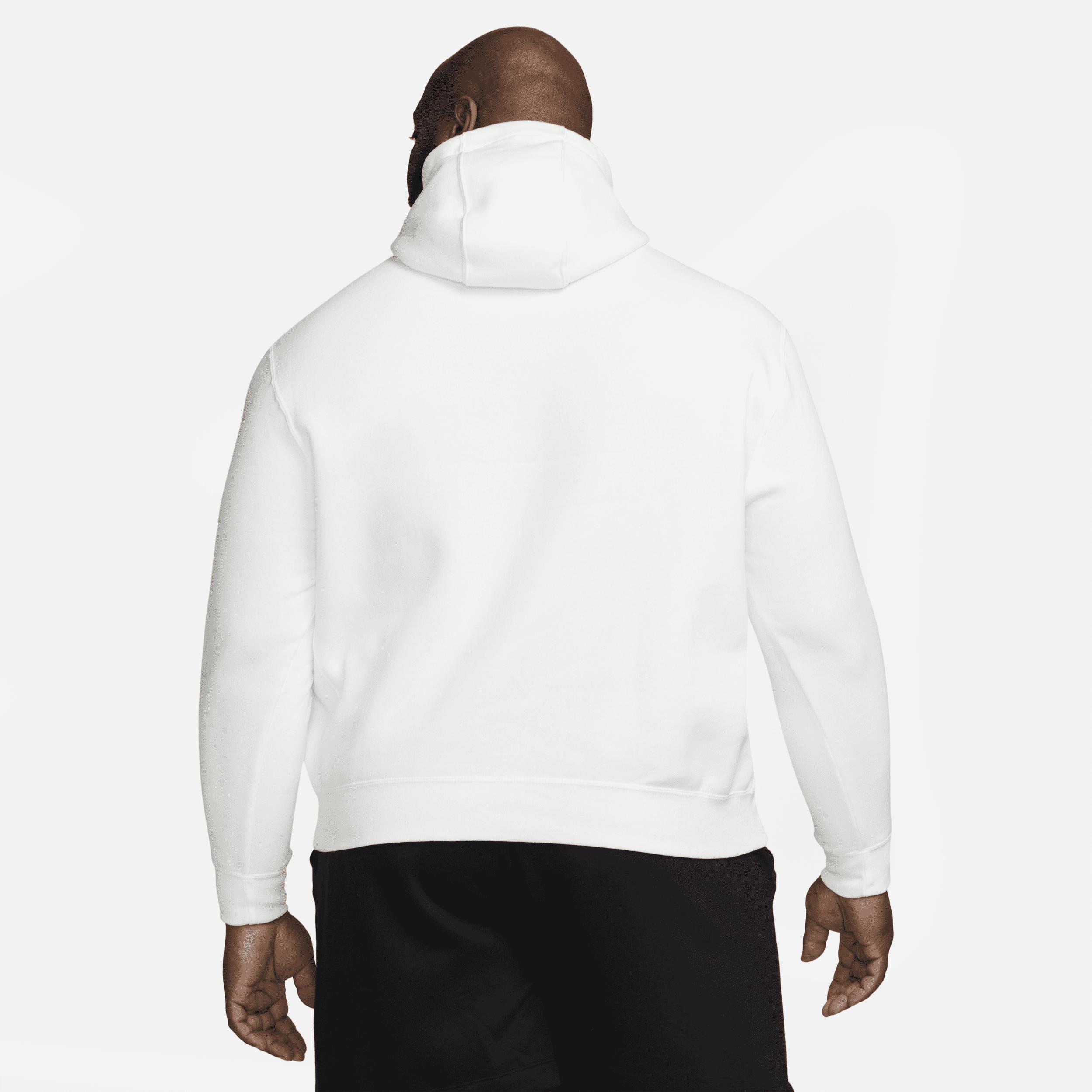 Big & Tall Nike Sportswear Club Fleece Pullover Hoodie, Men's, Size: XXL Tall, White Product Image
