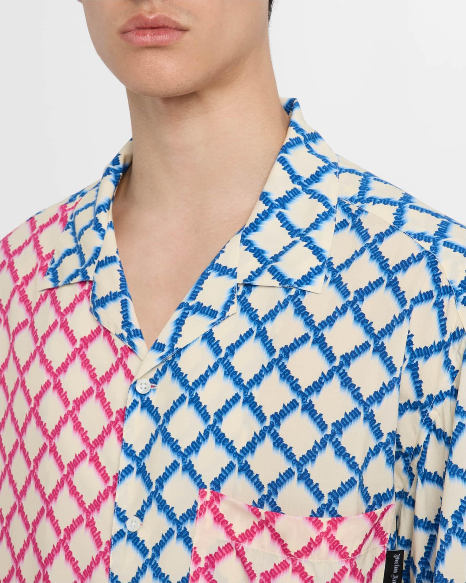Men's Net Logo Bowling Shirt Product Image