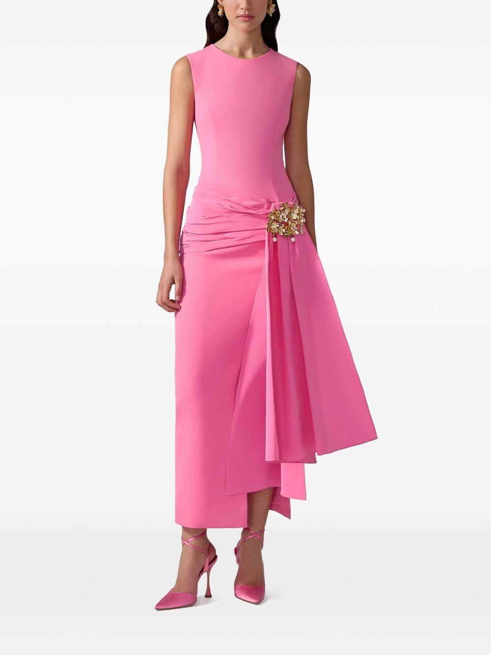 asymmetric sleeveless dress  Product Image