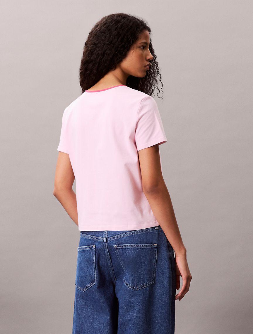 Round Logo Graphic Classic T-Shirt  Product Image