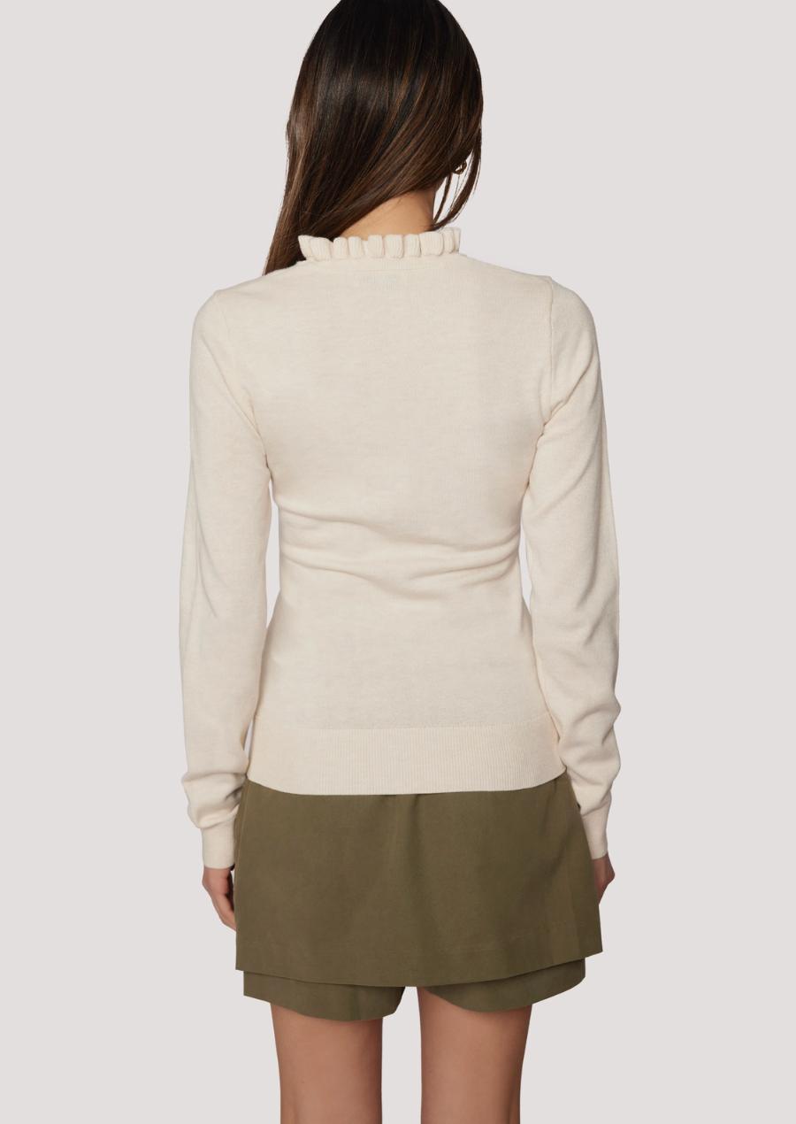 Elena Mock Neck Top Product Image