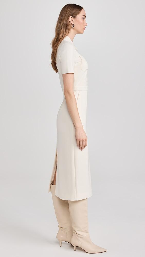 Theory Military Midi Dress | Shopbop Product Image