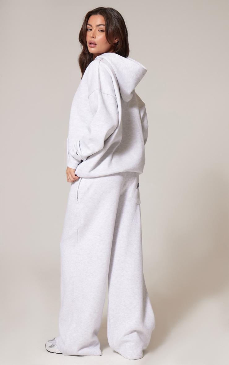 Ash Grey Premium Basic Oversized Hoodie Product Image