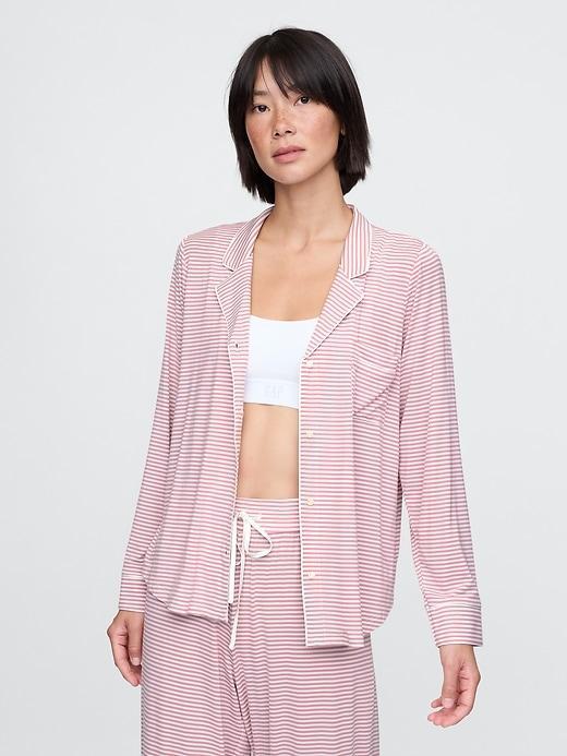 Modal Pajama Shirt Product Image