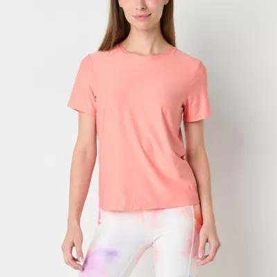 Xersion Womens Performance Crew Neck Short Sleeve T-Shirt Product Image