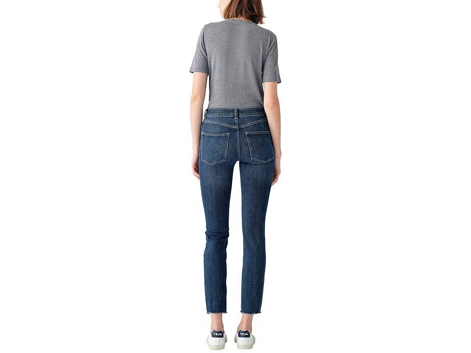 DL1961 Mara Mid Rise Ankle Straight Jeans in Chancery Product Image