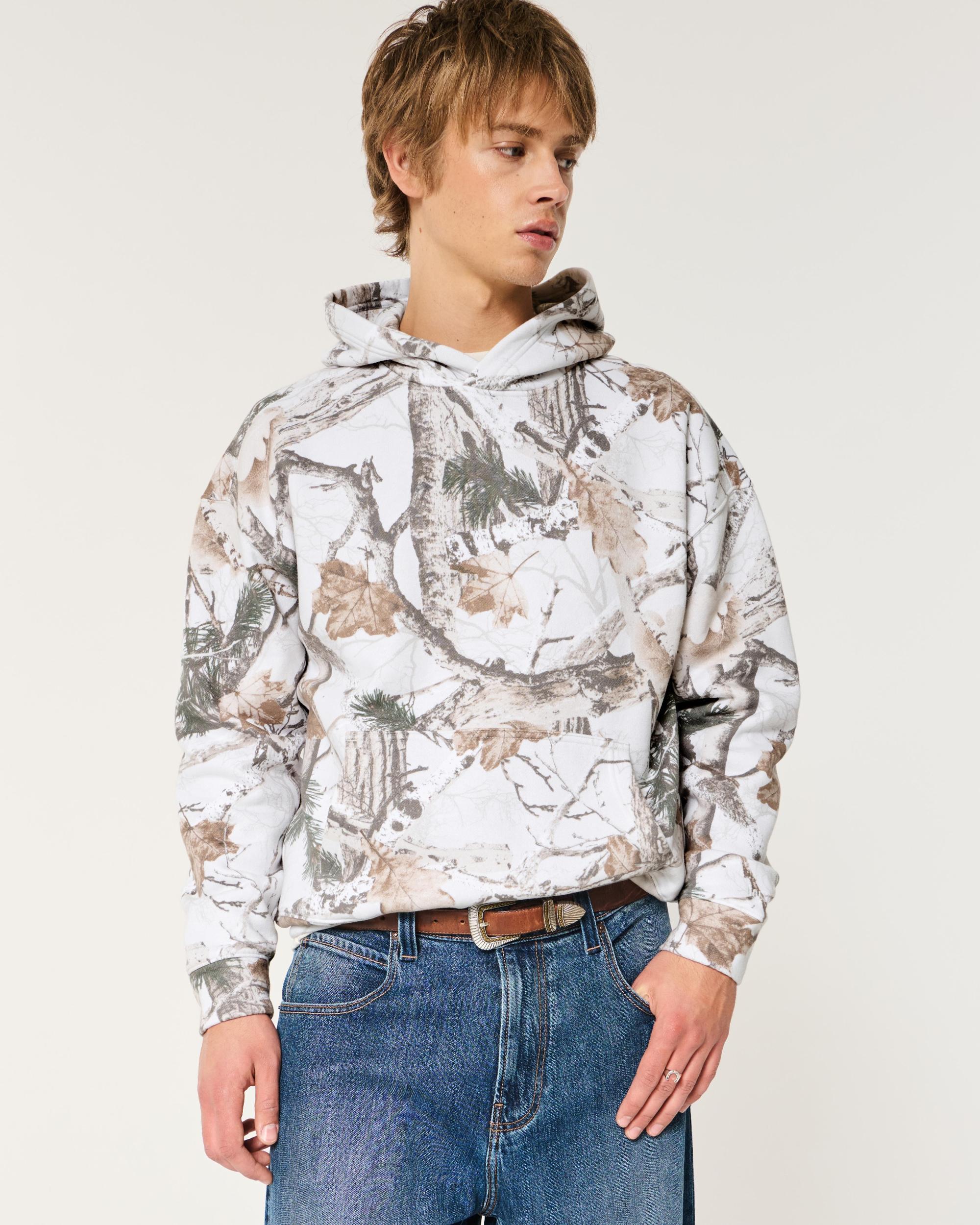 Boxy Colorblock Hoodie Product Image