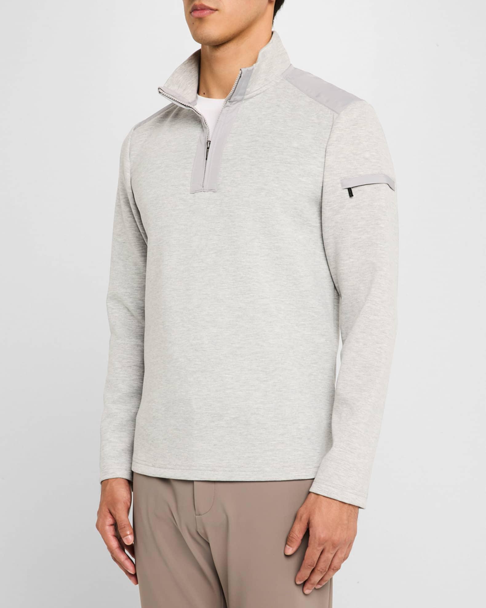 Mens Soft Touch Quarter-Zip Sweater Product Image