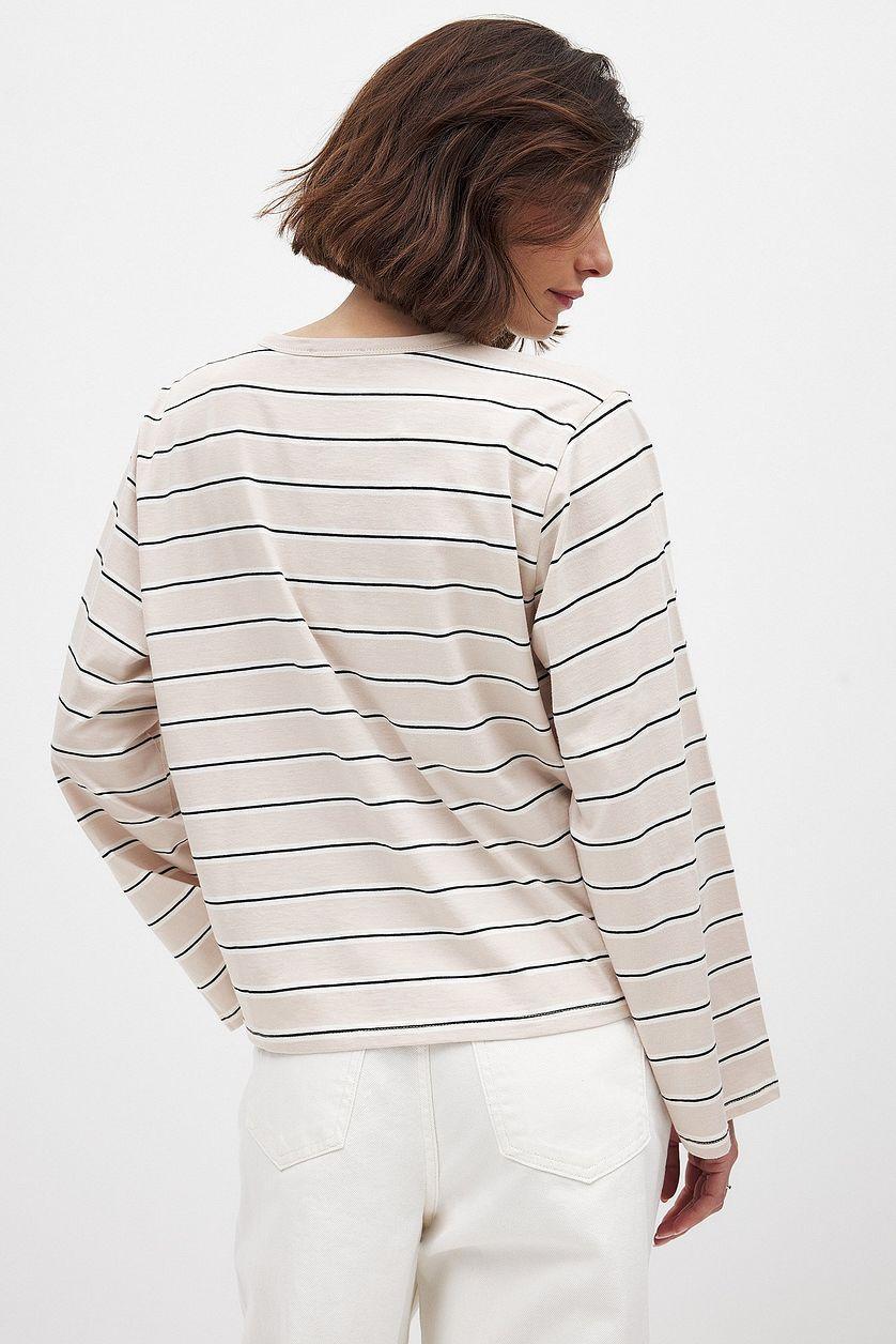 Button Long Sleeve Top Product Image