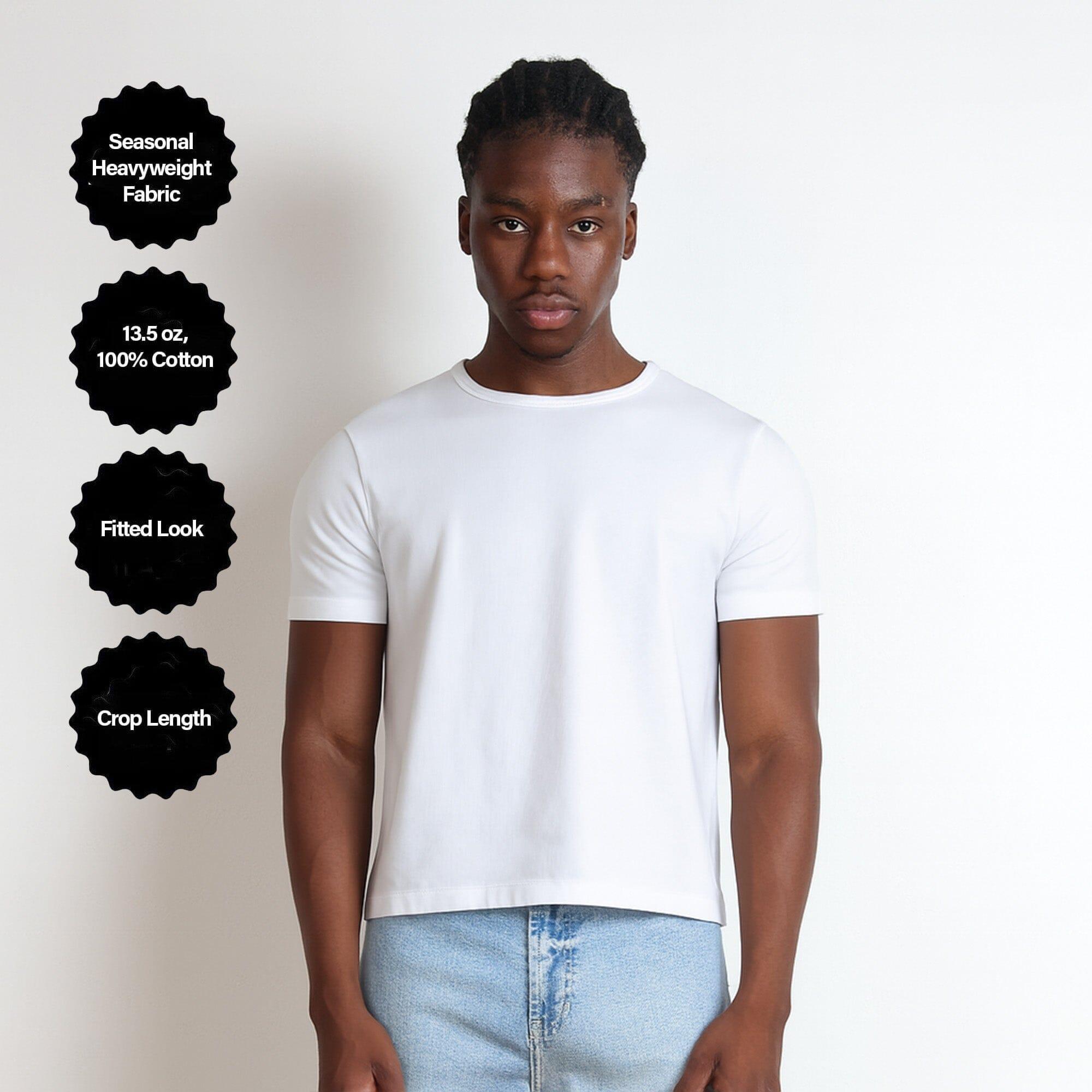 Los Feliz Crop Muscle Tee II | Heavyweight (Spring) Male Product Image