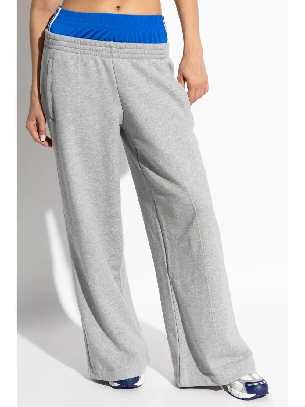 double-layer cotton track pants Product Image
