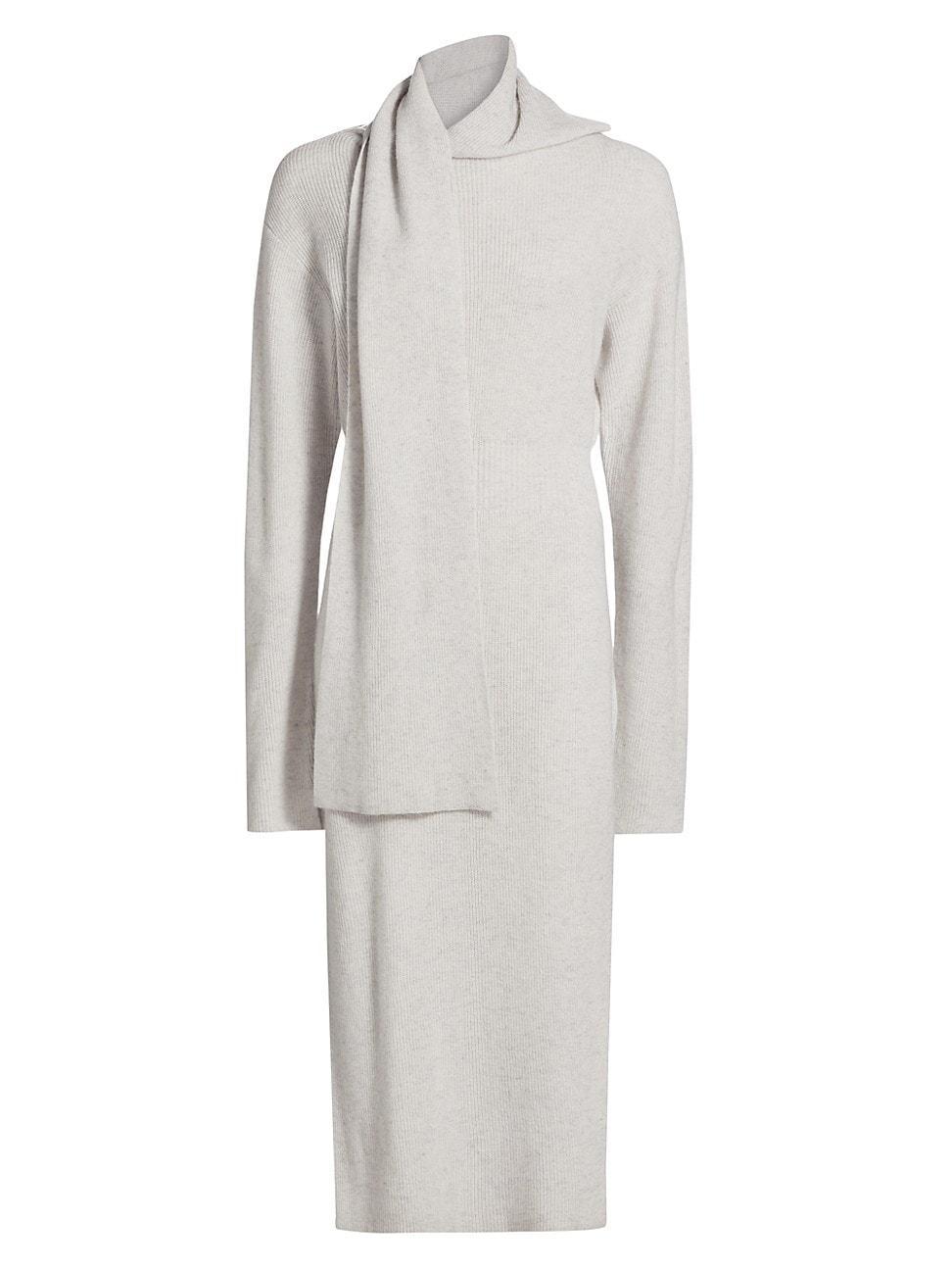 Womens Liliana Scarf Wool-Blend Sweaterdress Product Image