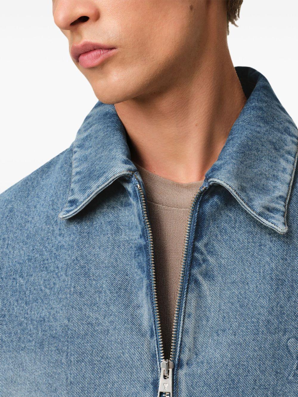 Ami de Coeur denim jacket Product Image