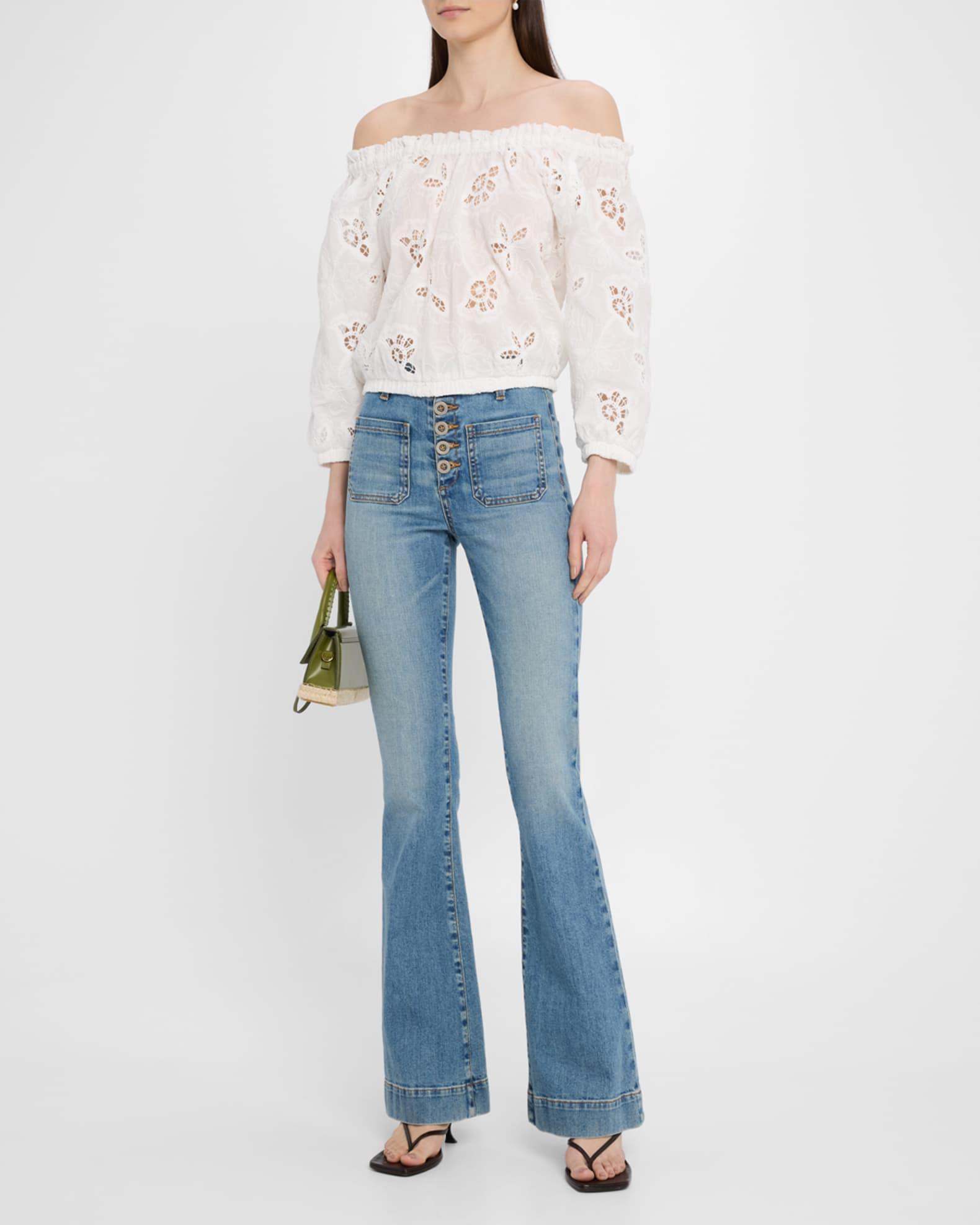 Cindy High-Rise Flare Jeans Product Image