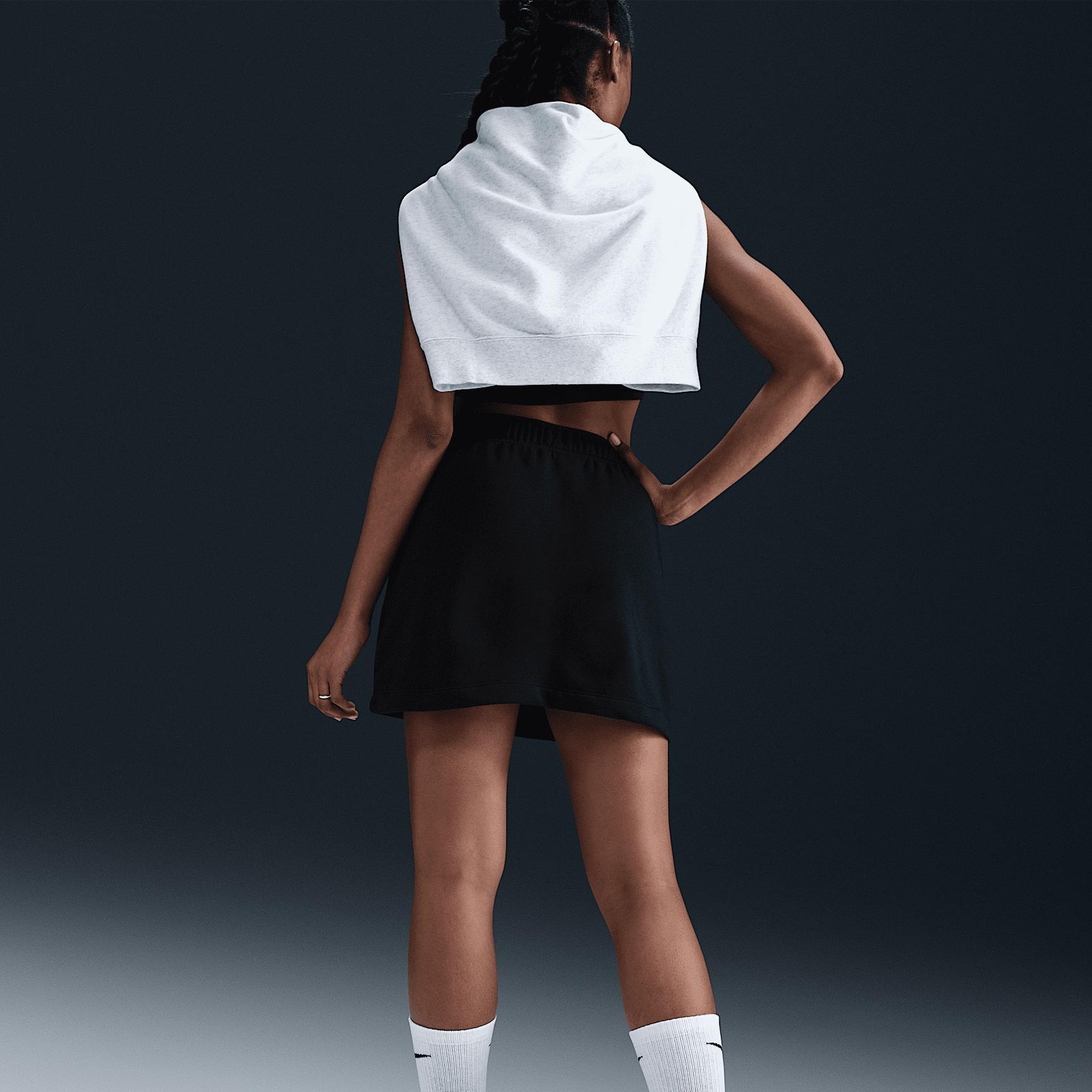 Women's Nike Sportswear Club Fleece Mid-Rise Skirt Product Image