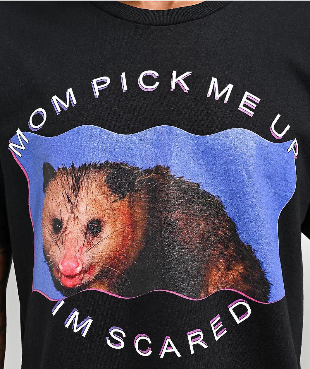 Dogecore Pick Me Up Black T-Shirt Product Image