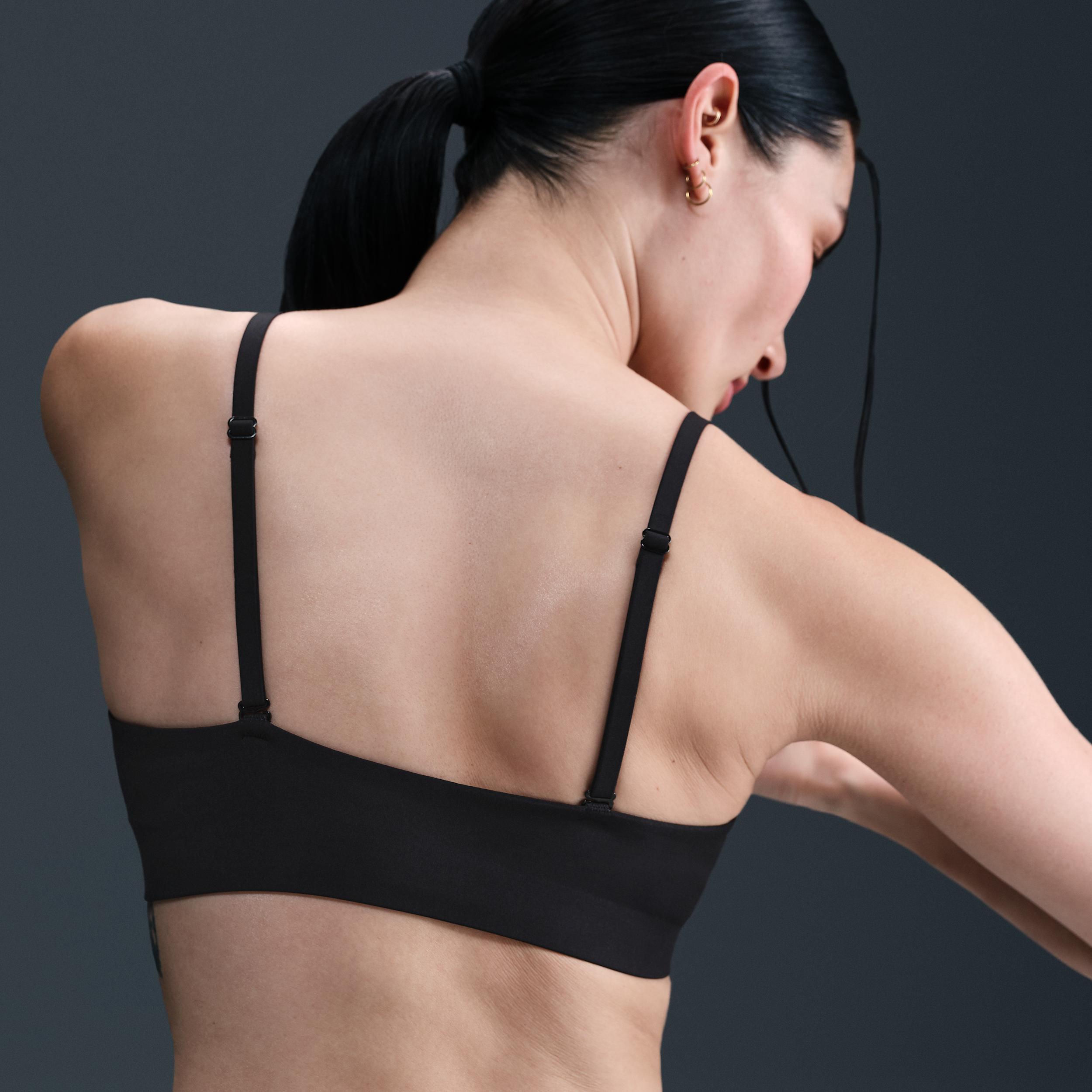 Nike Women's Form Light-Support Non-Padded Triangle Sports Bra Product Image