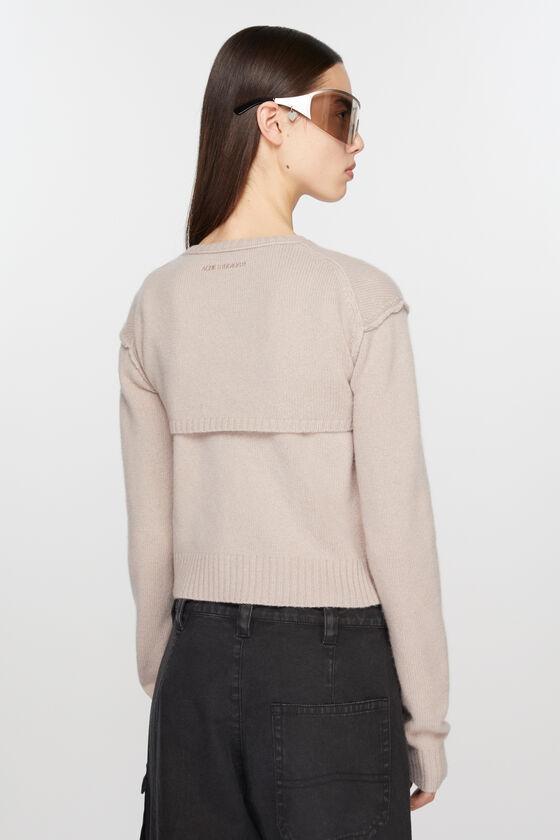 Knit tank top cardigan set Product Image