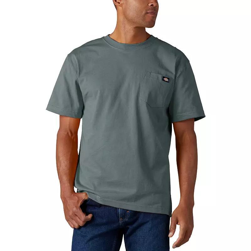 Men's Dickies Heavyweight Crewneck Tee, Size: Large, Grey Blue Product Image