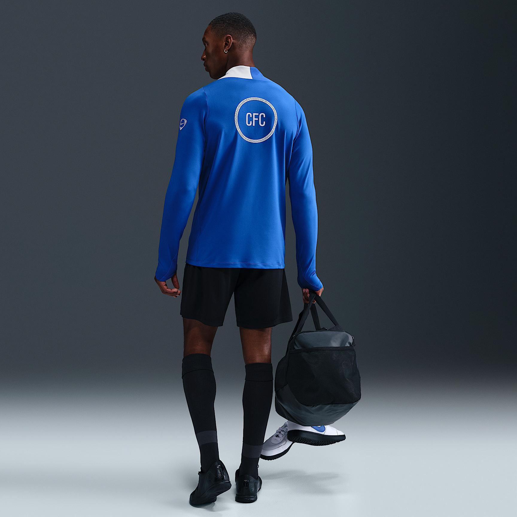 Chelsea FC Strike Third Men's Nike Dri-FIT Total 90 Soccer Knit Drill Top Product Image