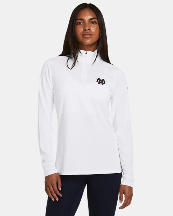 Women's UA Tech™ Mesh Collegiate ¼ Zip Product Image