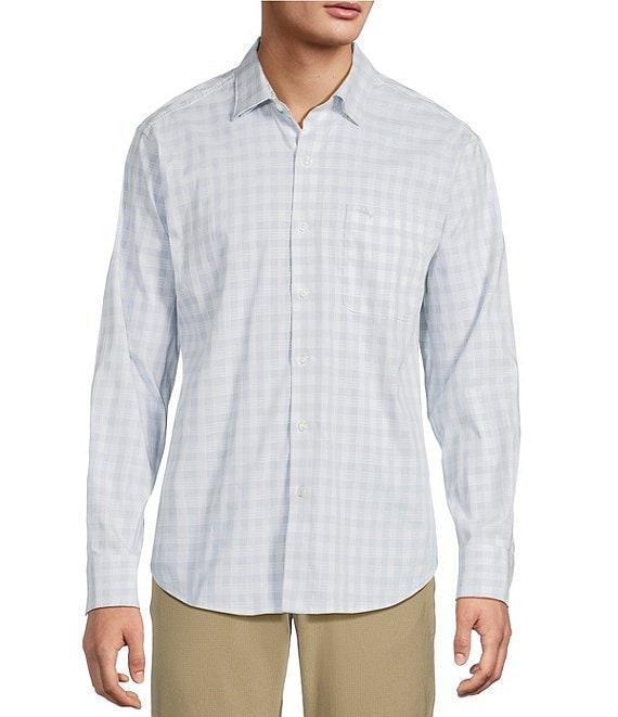 Tommy Bahama IslandZone Sarasota Stretch Nuevo Check Long Sleeve Woven Shirt Product Image