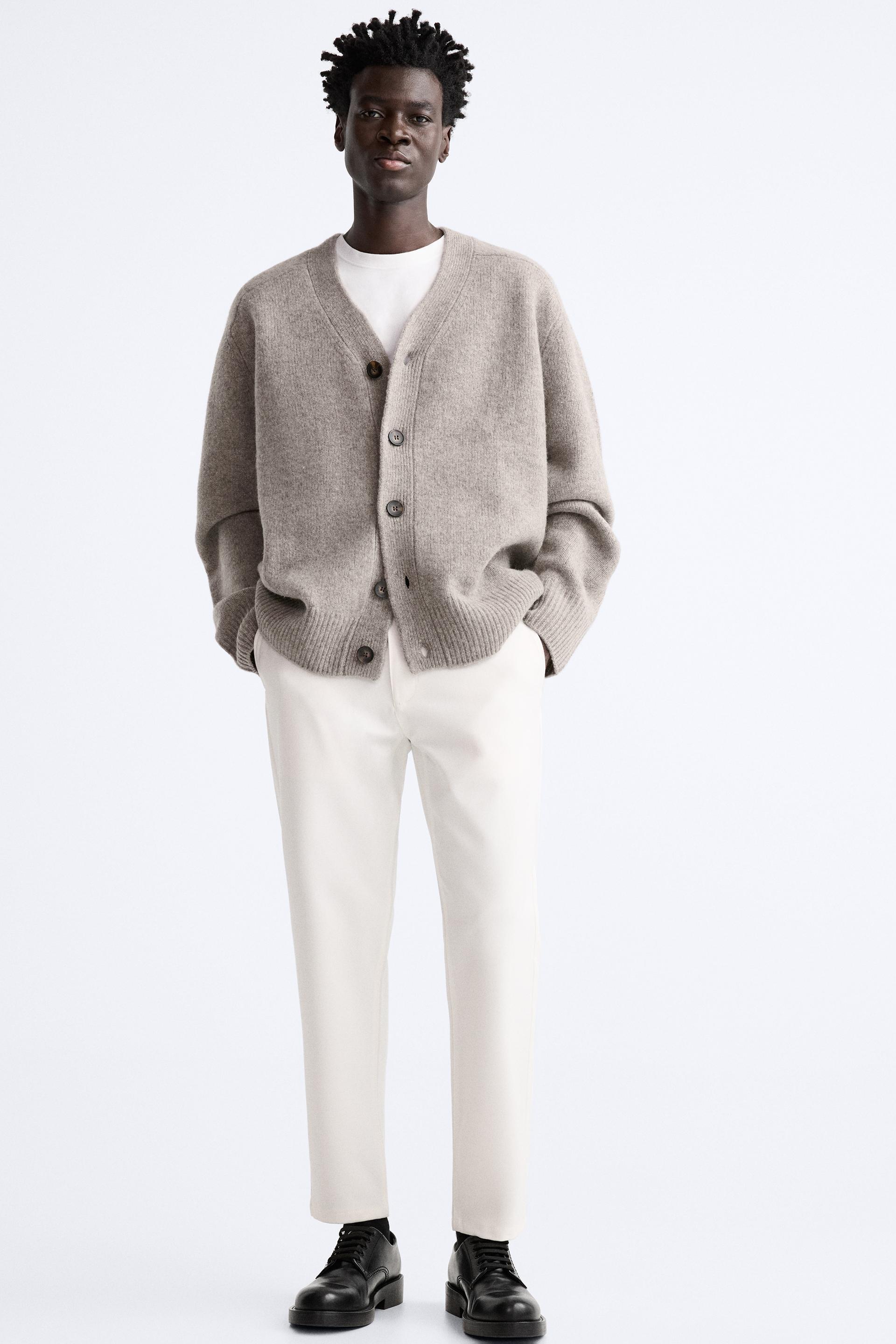 TEXTURED STRETCH PANTS Product Image