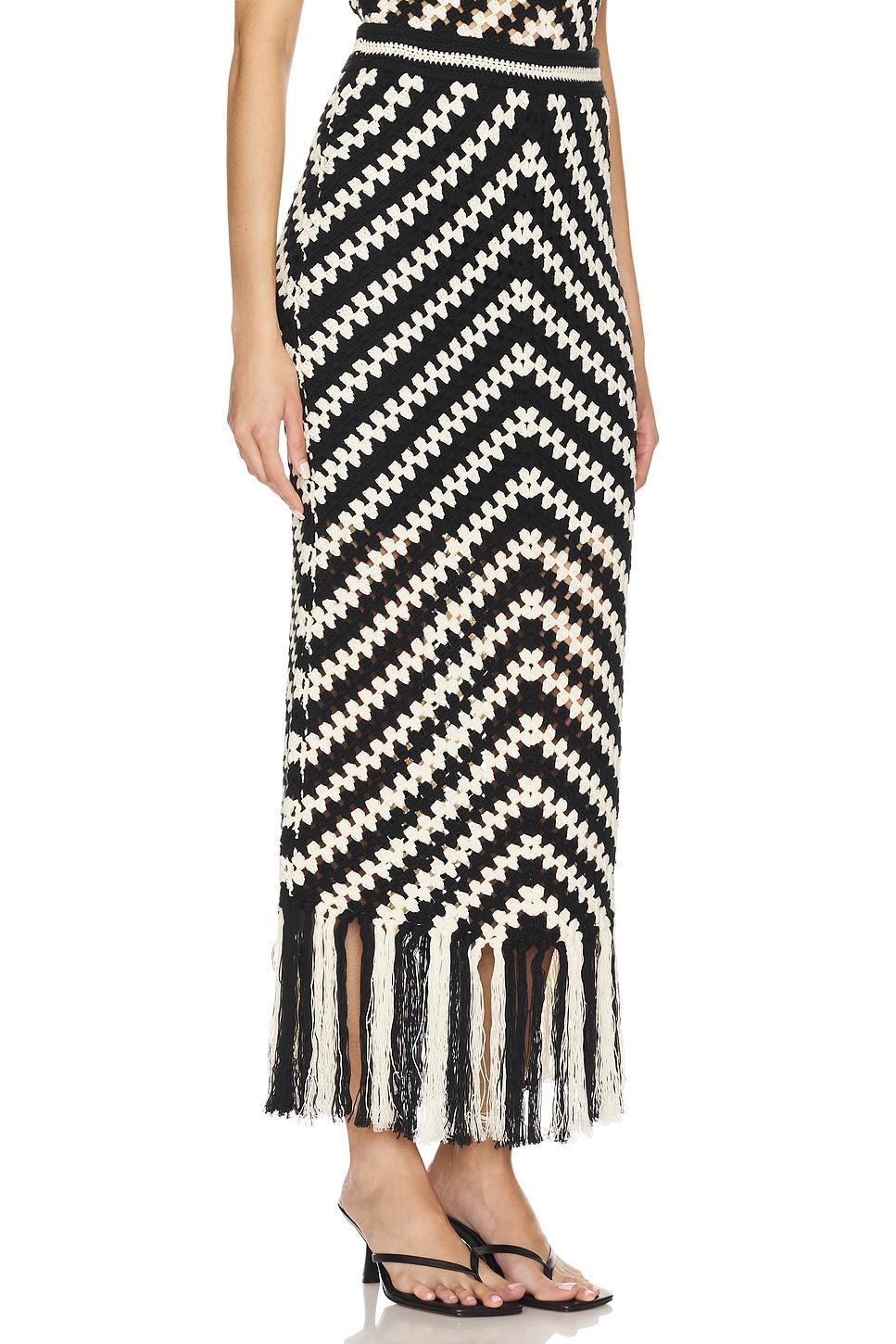 Halliday Hand Crochet Skirt Zimmermann Product Image